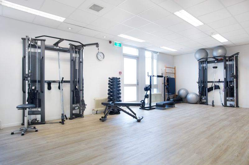 Fitnessruimte Fysiocompany Den Dungen